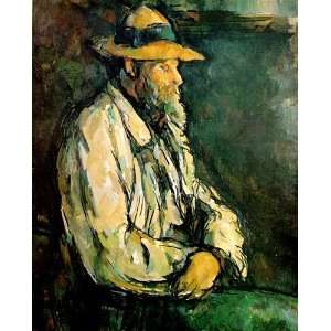   Oil Reproduction   Paul Cezanne   32 x 40 inches   Portrait of Vallier