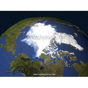  Arctic sea ice, 2003 Framed Prints