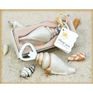  Shore Memories Sea Shell Bottle Opener with Thank you 