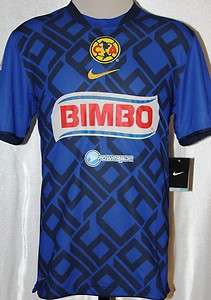 NWT NIKE FC CLUB AMERICA SOCCER/FOOTBALL CLUB AUTHENTIC JERSEY SIZE S 