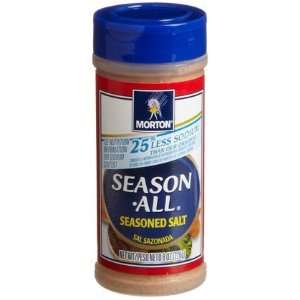 Morton & Bassett Seasoning, Less Sodium, 8 oz, 12 pk  