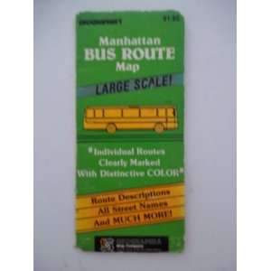  Geographias, Manhattan Bus Route Map, (Vintage) ISBN 