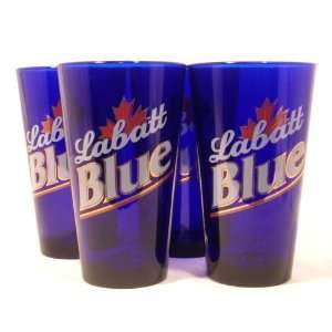  Labatt Blue Pint Glass 4 Pack