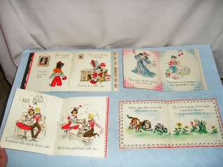 25 Vintage Valentine Day Greeting Card Lot 1920s   1960s  