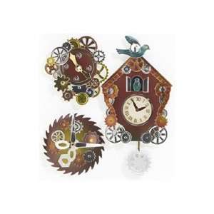    Jolees Steampunk Sticker Coo Coo Clocks Arts, Crafts & Sewing