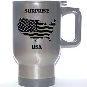  US Flag   Surprise, Arizona (AZ) Stainless Steel Mug 