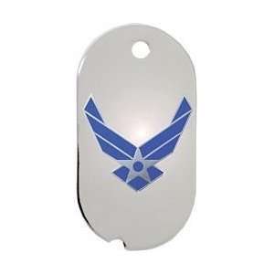  US Air Force Logo Dog Tag Key Ring 