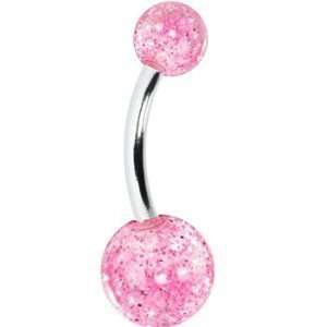   Glitter Acrylic Belly Navel Ring Piercing Body Jewelry Everything