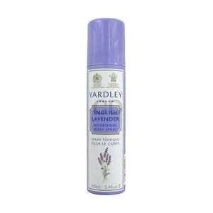 Yardley of London English Lavender Body Spray 2.5 Ounces