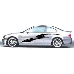 209 pair of large TUNER / DRIFT CAR vinyl body graphics by STREET KING 