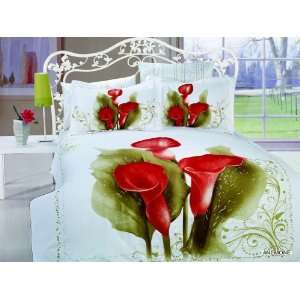Best Quality Arya Anemone Duvet Cover Bed in Bag Full Queen Bedding 