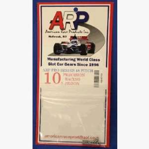  ARP   10 Tooth, 48 Pitch, Straight Pinion Gear (Slot Cars 