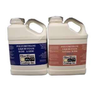 Liquid Urethane Foam Kit, 4 Lb Density, Includes 1 GL. Part A & 1 GL 