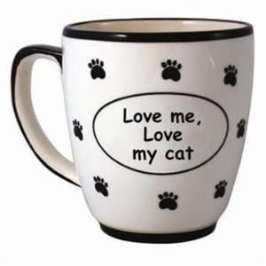  Tumbleweed Love me, love my cat Pet Coffee Mug Kitchen 