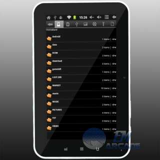   screen display android 2 3 operating system high speed a10 cortex a8