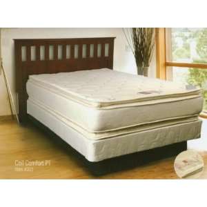  Comfort Bedding Coil Pillowtop Full Mattress SET   303  4 6 2 