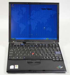 IBM/Lenovo ThinkPad X60s Core Duo L2400 1.66GHz/1GB/60GB Win XP Laptop 