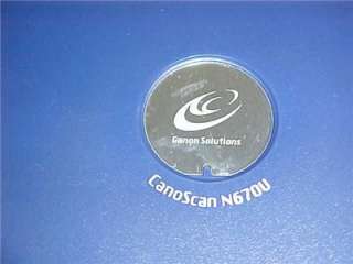 CANON CANOSCAN N670U SLIM USB POWERED FLATBED SCANNER  
