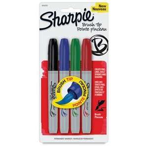  Sharpie Brush Tip Permanent Markers   Turquoise Arts 