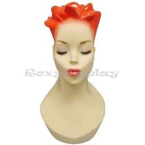  (MD Y4) Artistic Female Mannequin Head Fiber Glass: Arts 