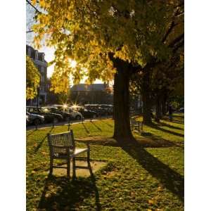 Late afternoon on the Dartmouth College Green, Hanover, New Hampshire 