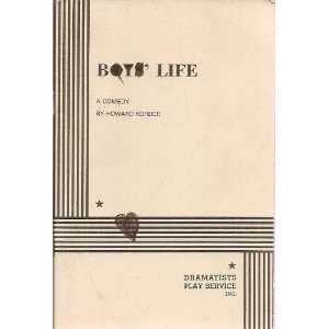  BOYS LIFE A COMEDY Howard Korder Books