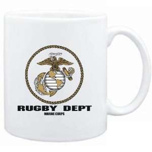   White  Rugby / MARINE CORPS   ATHL DEPT  Sports: Sports & Outdoors