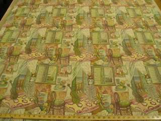 Music themed Tapestry Upholstery Fabric ft660  