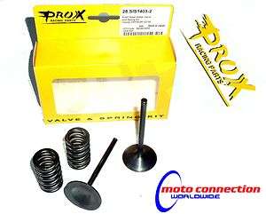 Honda CRF450R 2003 PROX Steel inlet valves + upgraded springs  