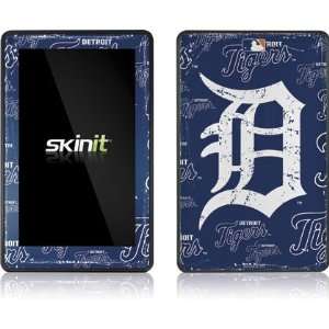   Detroit Tigers   Cap Logo Blast Vinyl Skin for  Kindle Fire