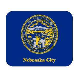 US State Flag   Nebraska City, Nebraska (NE) Mouse Pad 