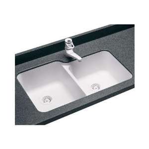    Double Bowl Undermount Kitchen Sink Bermuda Sand