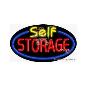 Self Storage Neon Sign 17 Tall x 30 Wide x 3 Deep
