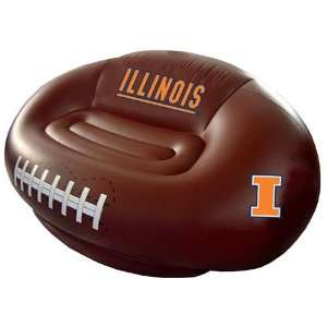  Illinois Fighting Illini Inflatable Football Sofa Sports 