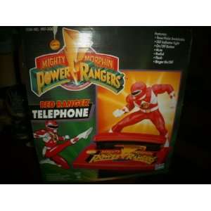  Mighty Morphin Power Ranger Telephone: Toys & Games