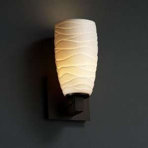 Limoges Modular One Light Wall Sconce Impression Banana Leaf, Metal 