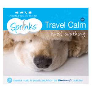 Travel Calm   CD for Dogs Stress & Anxiety by Sprinks  