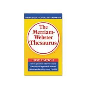  Paperback Thesaurus, Dictionary Companion, Paperback, 800 
