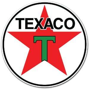  Texaco Gas Station Racing Car Bumper Sticker Decal 4x4 