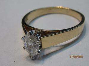   Solitaire Diamond Engagement Ring w/$5875 appraisal & certificate