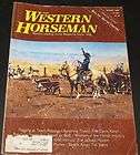 Western Horseman August 1980 Fred Fellows cover