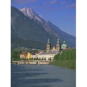  Buildings Along the Inn River, Innsbruck, Tirol (Tyrol 
