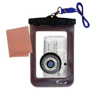 Gomadic Clean n Dry Waterproof Camera Case for the Olympus Stylus 800 