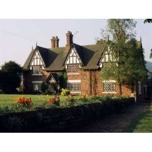Typical Cheshire Farmhouse, Beeston, Cheshire, England, United Kingdom 
