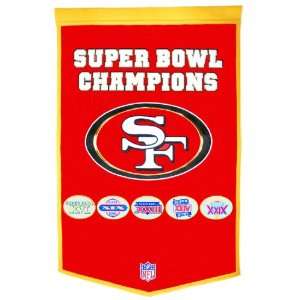  San Francisco 49ers   NFL Super Bowl Banner: Sports 