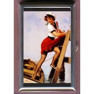  PIN UP ROWBOAT HOT LEGS RETRO Coin, Mint or Pill Box Made 