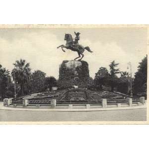   Postcard   Garibaldi Monument   La Spezia, Italy 