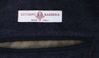 New $1300 Luciano Barbera Beige Coat 44/54  