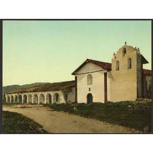   Mission Santa Inez,Solvang,church,CA,California,c1898: Home & Kitchen