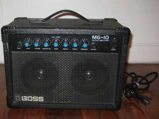 ROLAND BOSS MG 10 guitar amplifier amp 1980s  